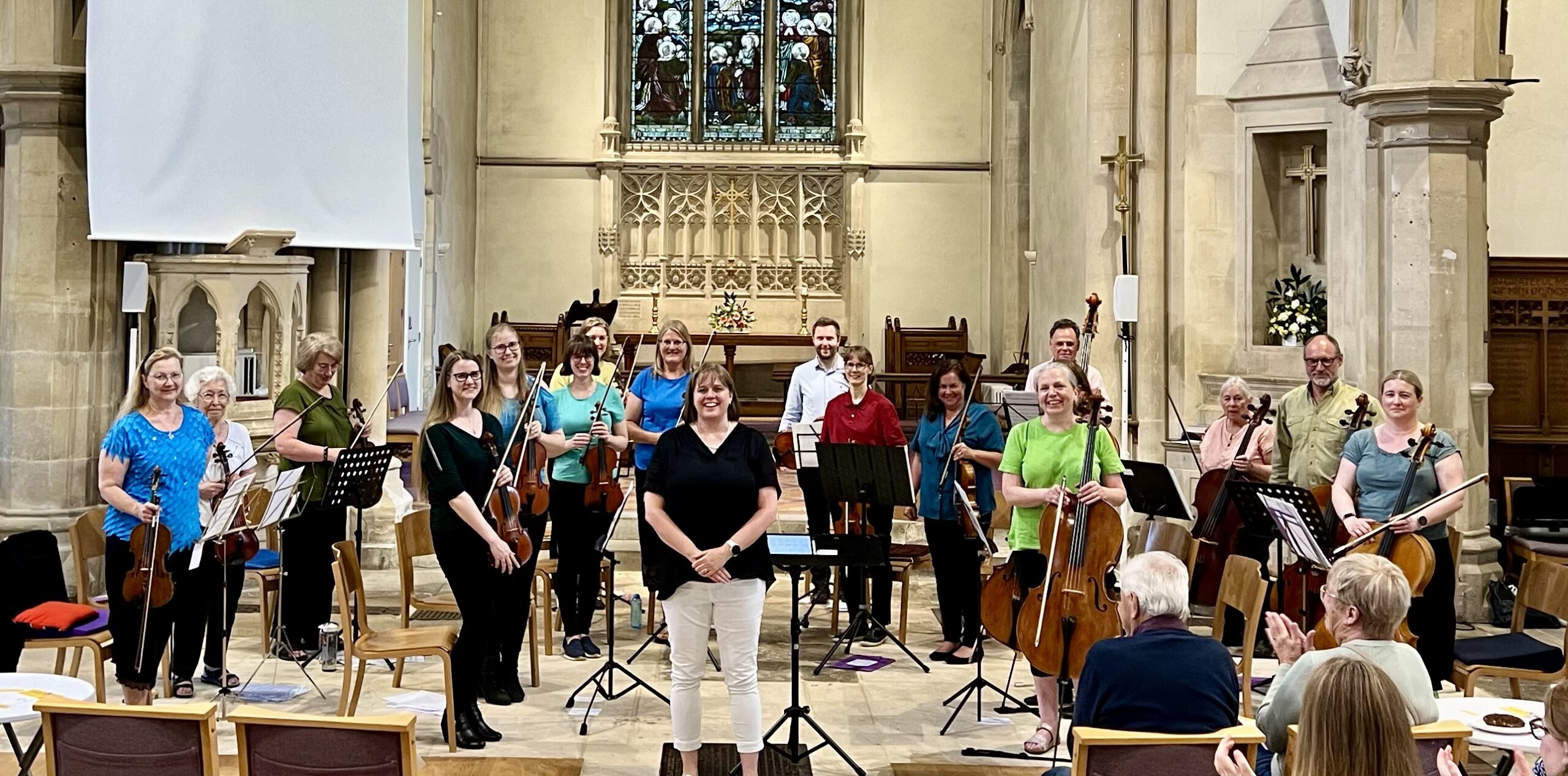 Strings Incognito in concert in Bradford on Avon, 2023